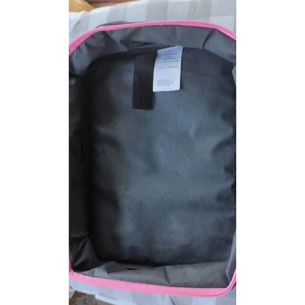 Converse Chuck Taylor All Star Insulated Lunchbox Soft Cooler Bag Black Pink